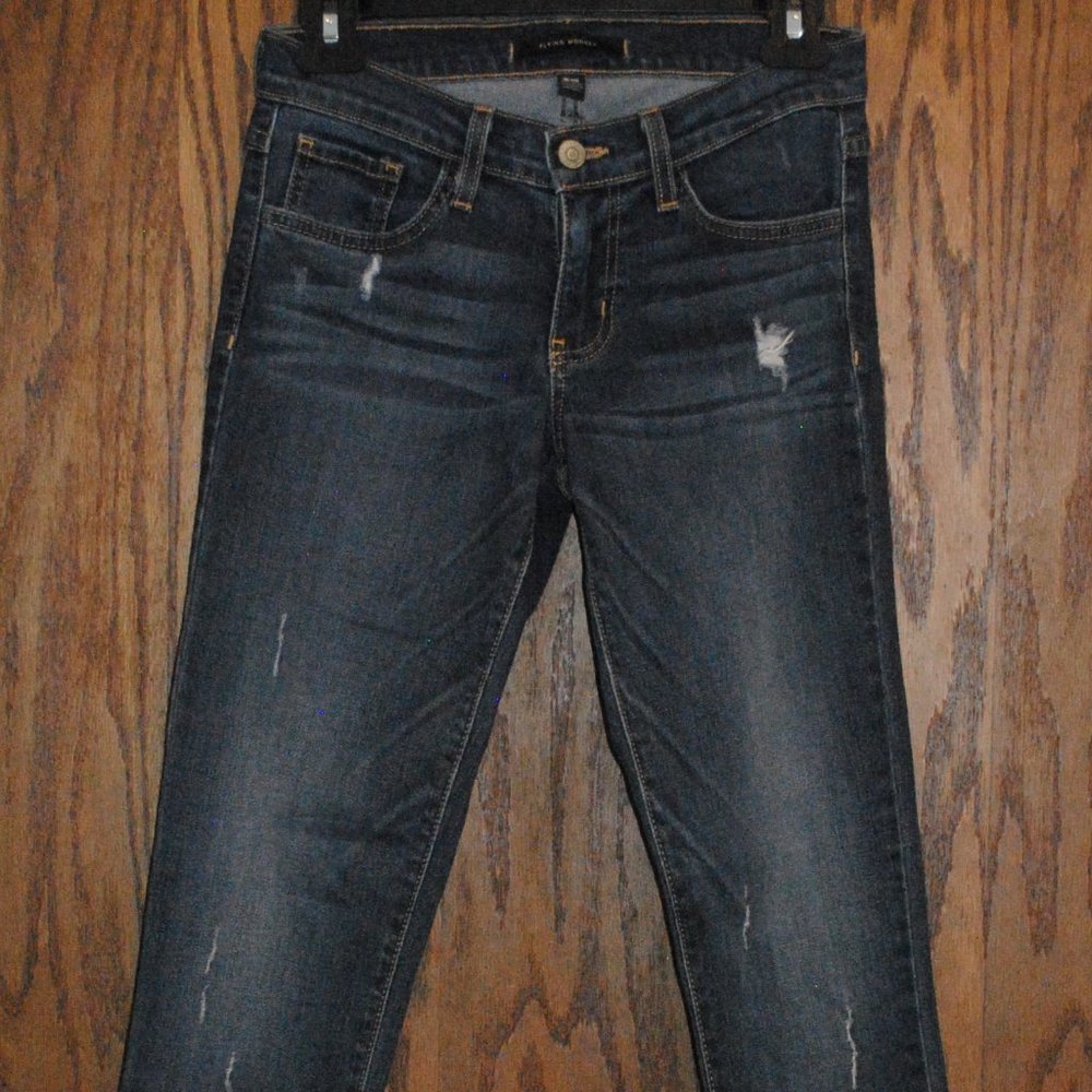 Flying monkey distressed jeans